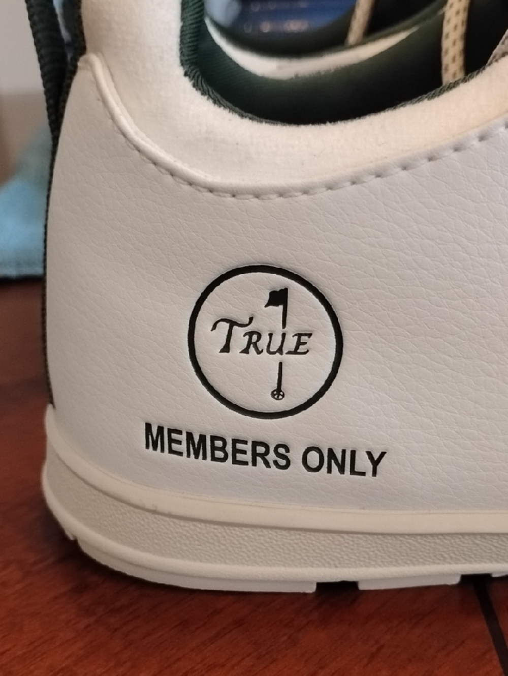TRUE Linkswear OG 1.2 “Members Only” Limited Edition Golf Shoes White Green Mens - Picture 4 of 16